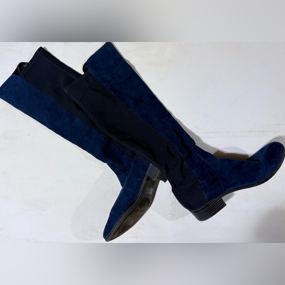 Unisa Navy Over the Knee Boots - Picture 5 of 6